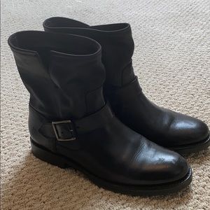Frye Natalie Engineer Short Booties